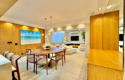 Cobertura com 3 quartos sendo 1 suíte  à venda na praia da enseada - guarujá/sp.