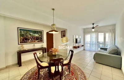 Apartamento com 3 quartos sendo 1 suíte à venda, 90 m² por r$ 500.000 - tombo - guarujá/sp.