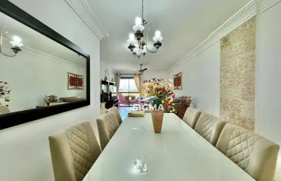 Apartamento com 3 dormitórios à venda, 110 m² por r$ 1.100.000,00 - tombo - guarujá/sp