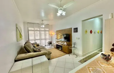 Apartamento com 3 quartos sendo 1 suíte à venda na praia das astúrias - guarujá/sp.