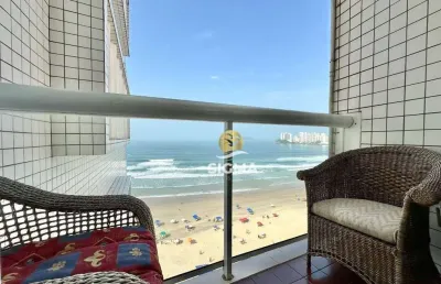 Apartamento com 2 dormitórios à venda, 100 m² por r$ 690.000,00 - pitangueiras - guarujá/sp