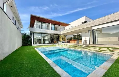 Casa com 5 suítes à venda  no condomínio jardim acapulco - guarujá/sp.