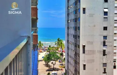 Apartamento com 2 dormitórios à venda, 95 m² por r$ 455.000,00 - pitangueiras - guarujá/sp