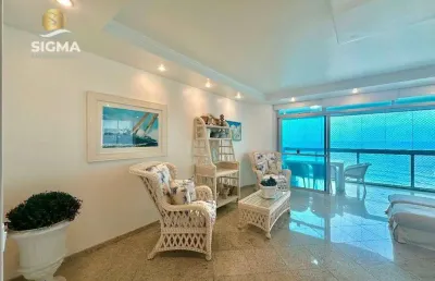 Apartamento com 3 quartos sendo 2 suítes à venda, 150 m² por r$ 1.500.000 - jardim astúrias - guarujá/sp.