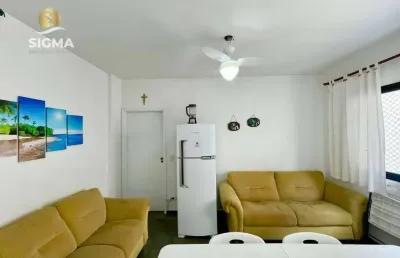 Apartamento com 2 dormitórios à venda, 60 m² por r$ 320.000,00 - enseada - guarujá/sp