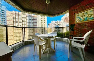 Perto do mar - apartamento com 4 quartos sendo 3 suítes à venda na praia das astúrias - guarujá/sp.