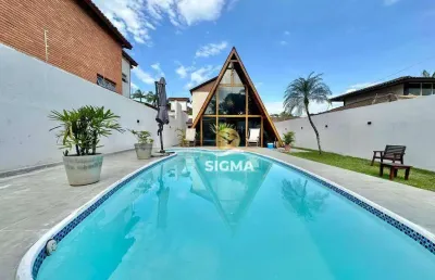Casa com 4 dormitórios à venda, 130 m² por r$ 670.000,00 - balneário praia do pernambuco - guarujá/sp