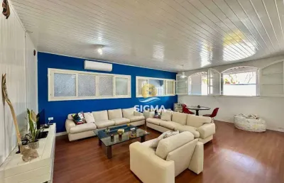 Casa com 3 dormitórios à venda, 160 m² por r$ 950.000,00 - jardim albamar - guarujá/sp