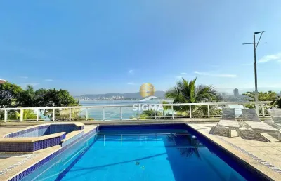 Casa com 5 dormitórios à venda, 500 m² por r$ 7.500.000,00 - península - guarujá/sp