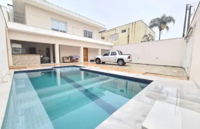 Casa em condomínio fechado com 5 quartos à venda na Rua Ricardo Severo, 208, Enseada, Guarujá