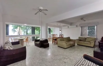 Apartamento com 3 dormitórios à venda, 196 m² por r$ 650.000,00 - pitangueiras - guarujá/sp