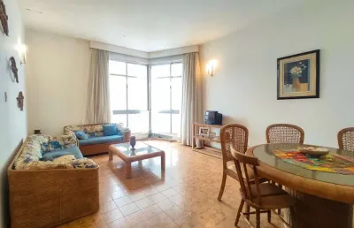 Apartamento com 2 dormitórios à venda, 90 m² por r$ 590.000,00 - pitangueiras - guarujá/sp