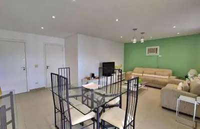 Apartamento com 3 dormitórios à venda, 115 m² por r$ 750.000,00 - pitangueiras - guarujá/sp