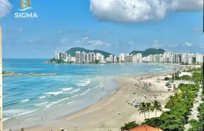 Apartamento com 4 dormitórios à venda, 160 m² por r$ 1.000.000,00 - pitangueiras - guarujá/sp