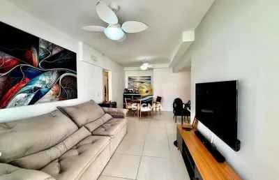 Apartamento com 3 dormitórios à venda, 118 m² por r$ 1.100.000,00 - pitangueiras - guarujá/sp