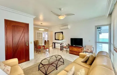 Apartamento com 4 dormitórios à venda, 140 m² por r$ 1.300.000,00 - pitangueiras - guarujá/sp