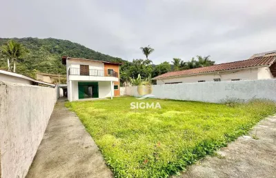 Casa com 3 quartos sendo 1 suíte à venda na praia do guaiuba - guarujá/sp.
