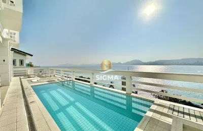 Casa com 4 suítes à venda, 300 m² por r$ 5.500.000 - península - guarujá/sp.