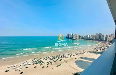 Apartamento com 3 dormitórios à venda, 156 m² por r$ 2.200.000,00 - praia das astúrias - guarujá/sp