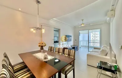 Perto do mar - apartamento com 3 quartos sendo 1 suíte à venda na praia das astúrias - guarujá/sp.