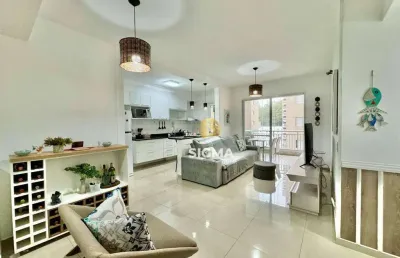 Apartamento com 2 quartos sendo 1 suíte à venda na praia das astúrias - guarujá/sp.