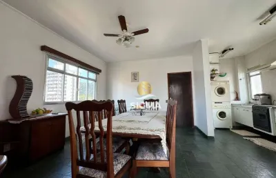 Cobertura com 3 quartos sendo 1 suíte à venda na praia do tombo - guarujá/sp.