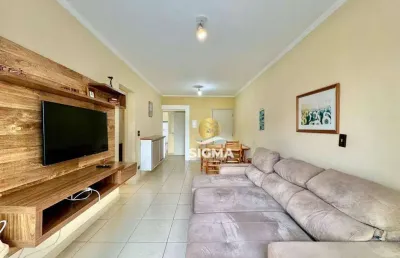 Apartamento com 2 dormitórios à venda, 90 m² por r$ 500.000,00 - pitangueiras - guarujá/sp