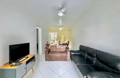 Apartamento com 2 dormitórios à venda, 90 m² por r$ 600.000,00 - pitangueiras - guarujá/sp