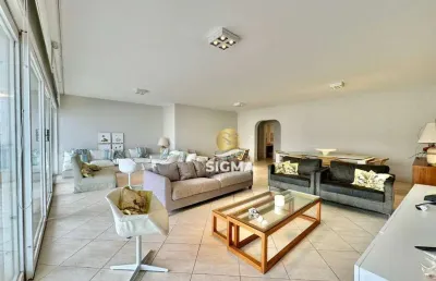 Apartamento com 4 quartos sendo 2 suítes à venda na praia das pitangueiras - guarujá/sp.
