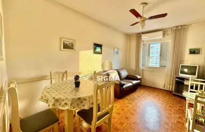 Apartamento com 1 quarto à venda na praia das pitangueiras - guarujá/sp.