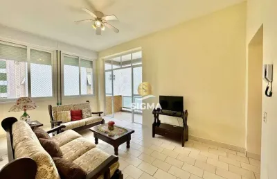 Apartamento com 3 dormitórios à venda, 98 m² por r$ 470.000,00 - pitangueiras - guarujá/sp