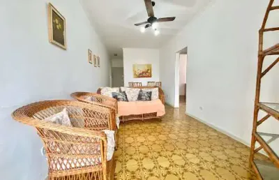 Apartamento com 2 dormitórios à venda, 75 m² por r$ 450.000 - jardim astúrias - guarujá/sp.