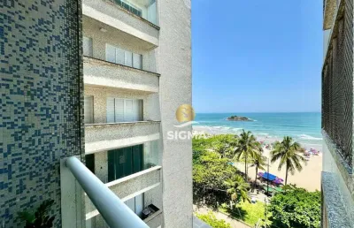 Apartamento com 3 dormitórios à venda, 103 m² por r$ 760.000,00 - pitangueiras - guarujá/sp