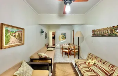 Apartamento com 2 quartos sendo 1 suíte  à venda, 55 m² por r$ 371.000 - praia das astúrias - guarujá/sp.