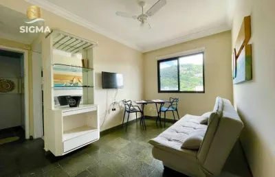 Apartamento com 2 dormitórios à venda, praia da enseada, guarujá/sp