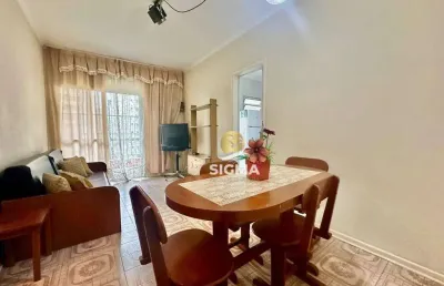 Apartamento com 1 quarto à venda, 57 m² por r$ 400.000 - pitangueiras - guarujá/sp.