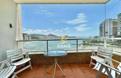 Apartamento com 3 dormitórios à venda, 150 m² por r$ 795.000,00 - jardim astúrias - guarujá/sp