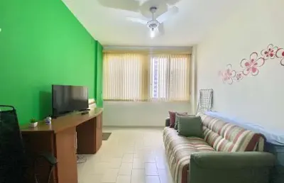 Apartamento com 1 quarto à venda na praia das pitangueiras - guarujá/sp.