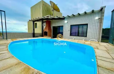 Cobertura com 2 dormitórios à venda, 160 m² por r$ 800.000,00 - enseada - guarujá/sp