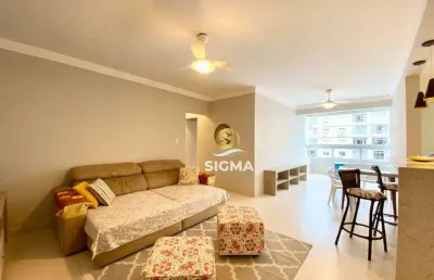 Apartamento com 2 quartos sendo 1 suíte à venda, 104 m² por r$ 720.000 - pitangueiras - guarujá/sp.
