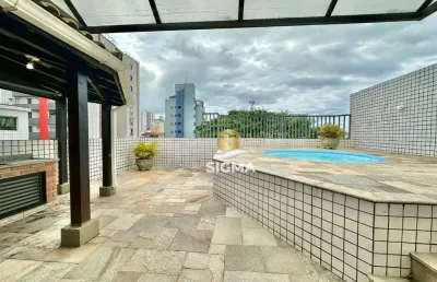 Cobertura com 3 dormitórios, 175 m² - venda por r$ 980.000,00 ou aluguel por r$ 8.510,00/mês - tombo - guarujá/sp