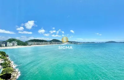 Apartamento com 4 suítes à venda, 251 m² por r$ 2.600.000 - jardim astúrias - guarujá/sp