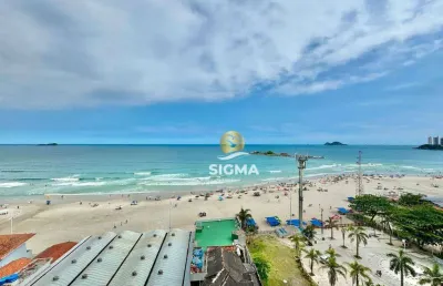 Frente mar - apartamento com 4 quartos à venda na praia das pitangueiras - guarujá/sp.