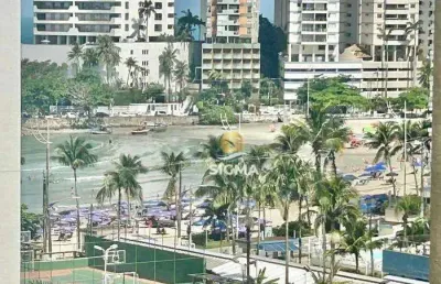 Prédio novo - apartamento com 3 quartos sendo 1 suíte à venda, 103 m² por r$ 1.200.000 - praia das astúrias - guarujá/sp.
