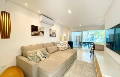 Apartamento com 2 suítes à venda, 120 m² por r$ 1.200.000 - tombo - guarujá/sp.
