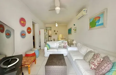 Apartamento com 2 dormitórios à venda na praia das pitangueiras - guarujá/sp