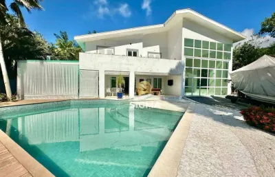 Casa com 4 suítes à venda, 650 m² por r$ 7.500.000 - marina guarujá - guarujá/sp.