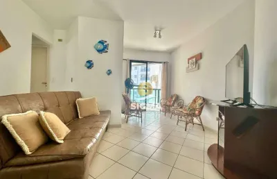 Apartamento com 2 dormitórios à venda, 71 m² por r$ 540.000,00 - pitangueiras - guarujá/sp