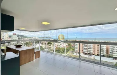 Apartamento com 3 quartos sendo1 suíte à venda, 107 m² por r$ 1.850.000 - enseada - guarujá/sp.