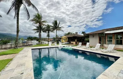 Casa com 5 suítes à venda na marina guarujá - guarujá/sp.